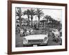 Egyptian President Gamal Abdel Nasser with King Mohamed V of Morocco and His Son Moulay Hassan-null-Framed Photo