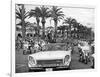 Egyptian President Gamal Abdel Nasser with King Mohamed V of Morocco and His Son Moulay Hassan-null-Framed Photo