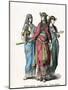 Egyptian Queen and Female Attendants, Mid 19th Century-null-Mounted Giclee Print