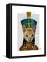 Egyptian Queen Cat-Fab Funky-Framed Stretched Canvas