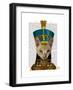 Egyptian Queen Cat-Fab Funky-Framed Art Print