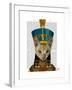 Egyptian Queen Cat-Fab Funky-Framed Art Print