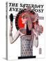 "Egyptian Queen," Saturday Evening Post Cover, October 6, 1923-Joseph Christian Leyendecker-Stretched Canvas