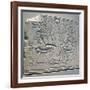 Egyptian Relief Depicting Akhenaten and Nefertiti with their Children-null-Framed Photographic Print