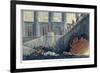 Egyptian Set Design for Act II, Scene XXviii of the Opera "The Magic Flute"-Karl Friedrich Schinkel-Framed Giclee Print