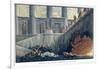 Egyptian Set Design for Act II, Scene XXviii of the Opera "The Magic Flute"-Karl Friedrich Schinkel-Framed Giclee Print