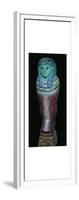 Egyptian Shabti figure. Artist: Unknown-Unknown-Framed Art Print