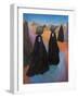 Egyptian Shrouded Water Carriers, 1965-Bettina Shaw-Lawrence-Framed Giclee Print