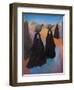 Egyptian Shrouded Water Carriers, 1965-Bettina Shaw-Lawrence-Framed Giclee Print