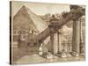 Egyptian Stage Design, 1800-10-Pietro Gonzaga-Stretched Canvas