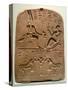 Egyptian Stela with Amun in Various Forms-null-Stretched Canvas