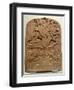 Egyptian Stela with Amun in Various Forms-null-Framed Photographic Print