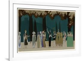 Egyptian Style 1914-Charles Martin-Framed Premium Giclee Print