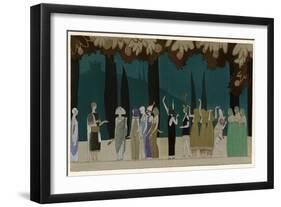 Egyptian Style 1914-Charles Martin-Framed Art Print