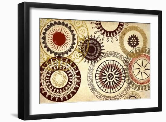 Egyptian Textile-Michael Marcon-Framed Art Print