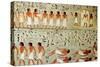 Egyptian Tomb, Procession of the Crown, Thebes, Egypt-null-Stretched Canvas
