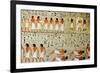 Egyptian Tomb, Procession of the Crown, Thebes, Egypt-null-Framed Giclee Print