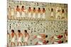 Egyptian Tomb, Procession of the Crown, Thebes, Egypt-null-Mounted Giclee Print