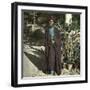 Egyptian Trader in Assiut, Egypt-Leon, Levy et Fils-Framed Photographic Print