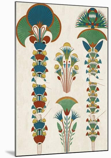 Egyptian Treasures - Botanics-Historic Collection-Mounted Giclee Print