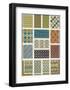 Egyptian Treasures - Patterns-Historic Collection-Framed Giclee Print