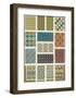 Egyptian Treasures - Patterns-Historic Collection-Framed Giclee Print