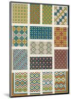 Egyptian Treasures - Patterns-Historic Collection-Mounted Giclee Print