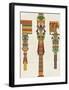 Egyptian Treasures - Pillar-Historic Collection-Framed Giclee Print