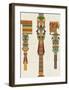 Egyptian Treasures - Pillar-Historic Collection-Framed Giclee Print