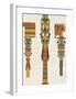 Egyptian Treasures - Pillar-Historic Collection-Framed Giclee Print