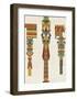 Egyptian Treasures - Pillar-Historic Collection-Framed Giclee Print