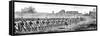 Egyptian Troops at Karnak, Egypt 1889-null-Framed Stretched Canvas