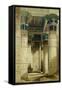 Egyptian View-David Roberts-Framed Stretched Canvas