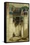 Egyptian View-David Roberts-Framed Stretched Canvas