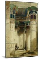 Egyptian View-David Roberts-Mounted Giclee Print