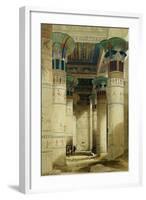 Egyptian View-David Roberts-Framed Giclee Print