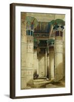 Egyptian View-David Roberts-Framed Giclee Print