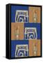 Egyptian Wallpaper II-Paris Pierce-Framed Stretched Canvas