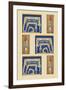 Egyptian Wallpaper-Paris Pierce-Framed Art Print