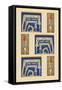 Egyptian Wallpaper-Paris Pierce-Framed Stretched Canvas