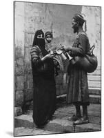 Egyptian Water Seller-null-Mounted Photographic Print