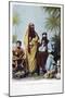 Egyptian Women and Child, Vintage French Postcard, C1900-null-Mounted Giclee Print