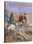 Egyptians Raising Water from the Nile, 1890-91-John Singer Sargent-Stretched Canvas