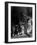 Egyptians Working in Valley of the Kings to Unearth the Tomb of Ancient Egyptian King Tutankhamen-Lord Carnarvon-Framed Photographic Print