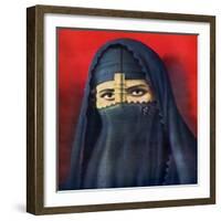 Egypyian Woman, C1922-ENW Slark-Framed Giclee Print