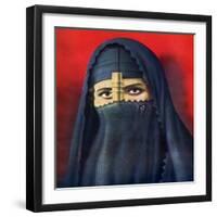 Egypyian Woman, C1922-ENW Slark-Framed Giclee Print