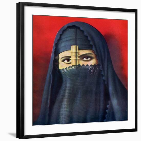 Egypyian Woman, C1922-ENW Slark-Framed Giclee Print