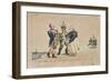 Eh Vite! Eh Vite! Sortez De Votre Gand, Passons La Manche, Voici Les Braves', 1815-null-Framed Giclee Print