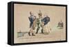 Eh Vite! Eh Vite! Sortez De Votre Gand, Passons La Manche, Voici Les Braves', 1815-null-Framed Stretched Canvas