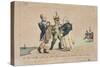 Eh Vite! Eh Vite! Sortez De Votre Gand, Passons La Manche, Voici Les Braves', 1815-null-Stretched Canvas